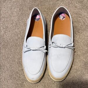 Elegant Sky Blue Loafers for women sperry